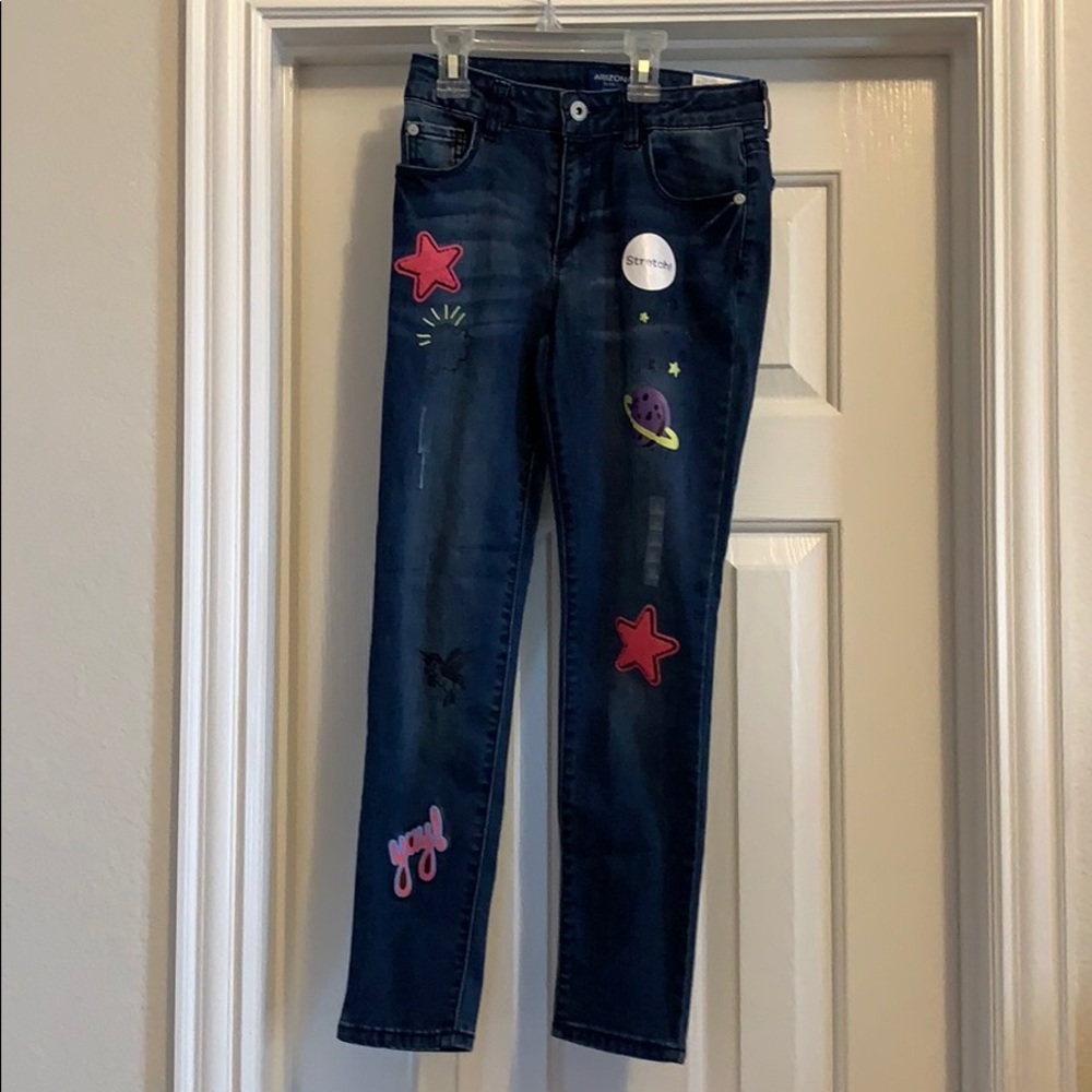 Girl’s Arizona Super Skinny Jeans, Size 10 NWT